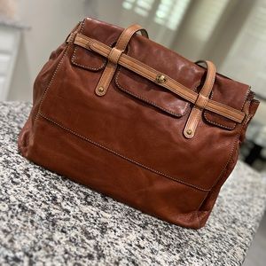 All leather Fossil Bag